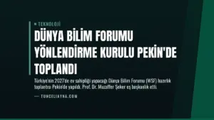 Dünya Bilim Forumu Yönlendirme Kurulu Pekin’de Toplandı