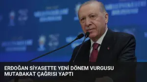 Erdoğan Siyasette Yeni Dönem Vurgusu Mutabakat Çağrısı Yaptı