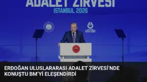 Erdoğan Uluslararası Adalet Zirvesi’nde Konuştu BM’yi Eleşendirdi