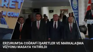 Erzurum’da Coğrafi İşaretler ve Markalaşma Vizyonu Masaya Yatırıldı