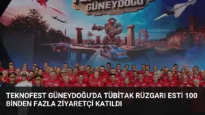 TEKNOFEST Güneydoğu’da TÜBİTAK Rüzgarı Esti 100 Binden Fazla Ziyaretçi Katıldı