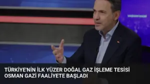 Türkiye’nin İlk Yüzer Doğal Gaz İşleme Tesisi Osman Gazi Faaliyete Başladı